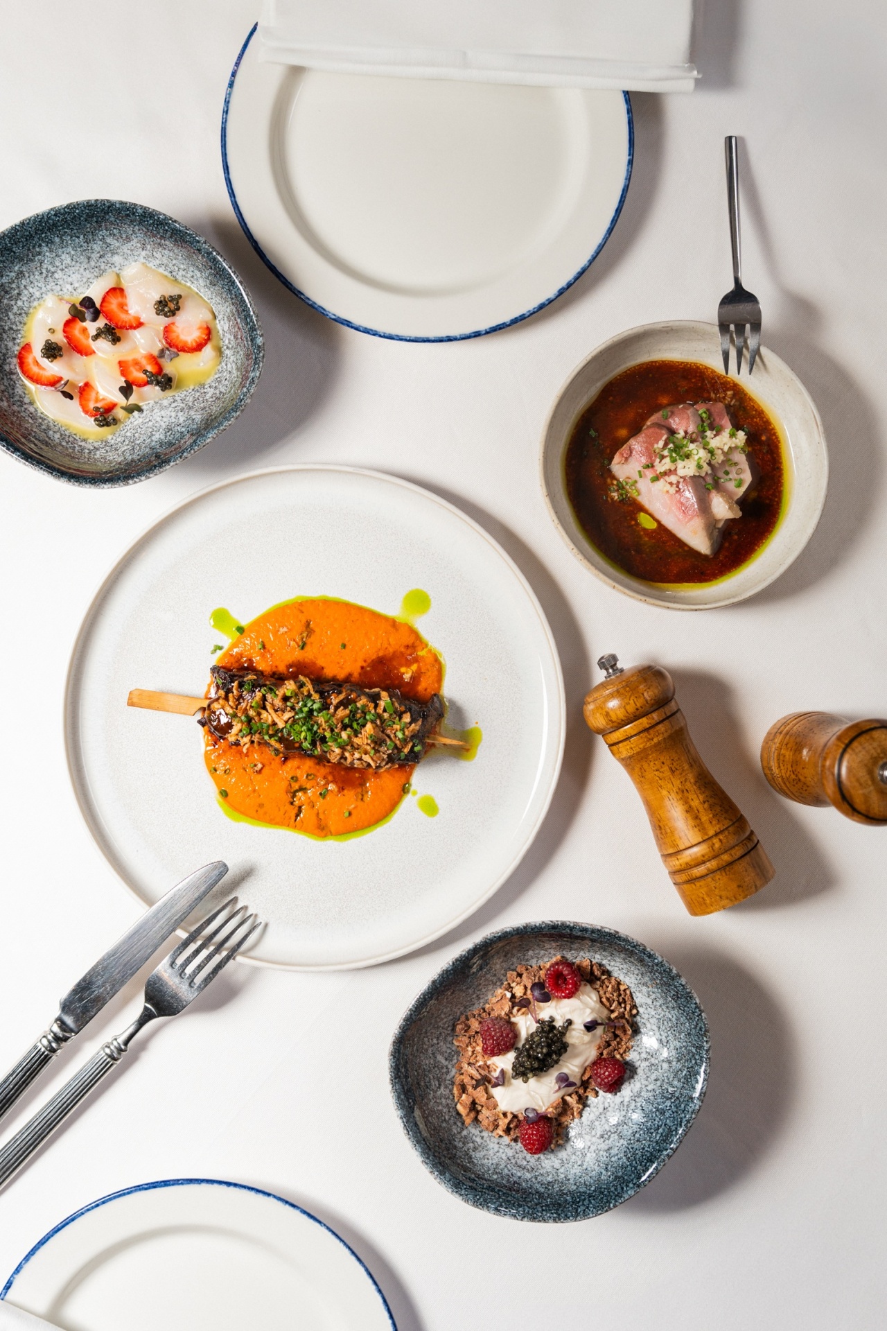 Ужин в шести прикосновениях